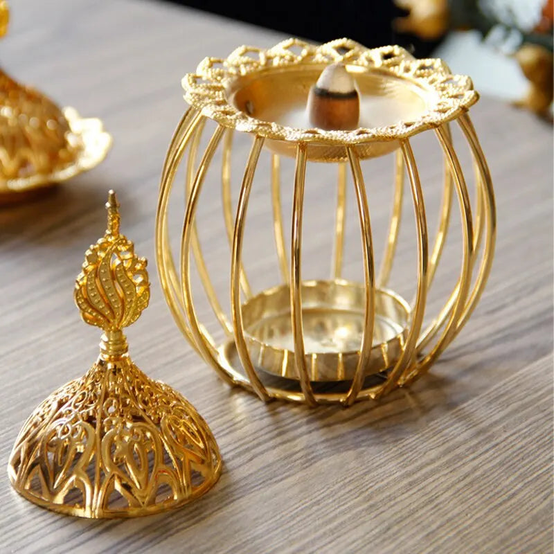 Arabischer Gold-Weihrauchbrenner